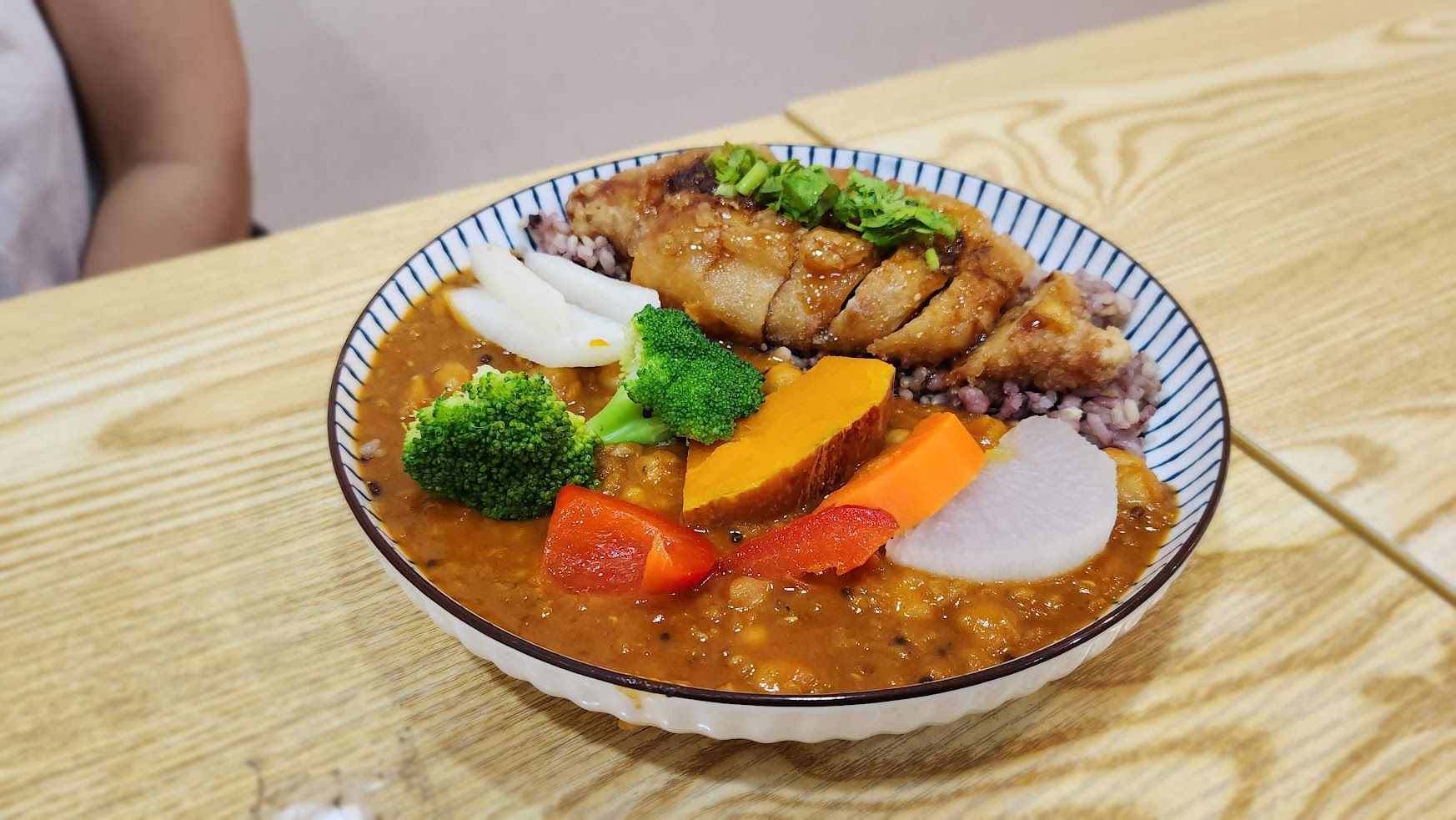 小植茁植物料理鷹嘴豆咖哩飯