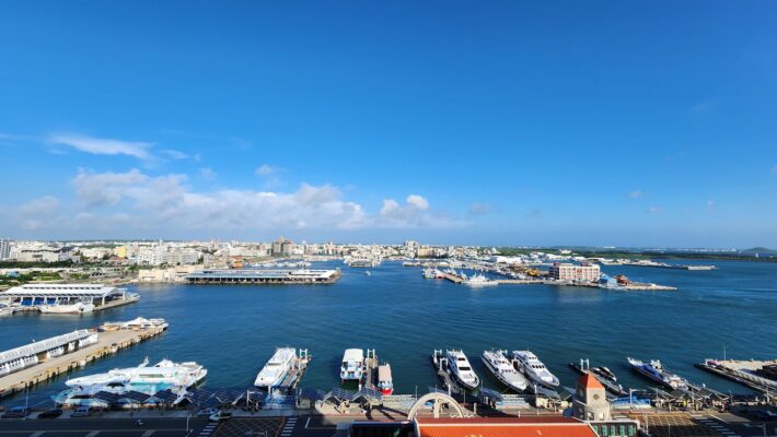 harbor view from Discovery Hotel, PengHu Islands